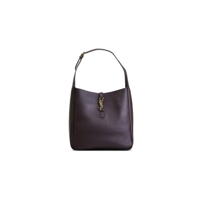 YSL LE 5 À 7 LARGE IN GRAINED LEATHER 753837 (30*31*13cm)